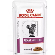 Royal Canin "Renal Feline" для кошек с почечной недостаточностью, с говядиной, 85 г Royal Canin "Renal Feline" для кошек с почечной недостаточностью, с говядиной, 85 г