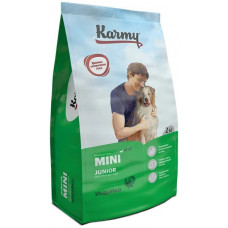 Сухой корм Karmy Mini Junior Dog Индейка для щенков мелких пород в возрасте до 1 года 2кг