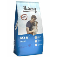 Сухой корм Karmy Maxi Junior Dog Индейка для щенков крупных пород 14кг...