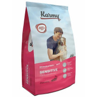 Сухой корм Karmy Sensitive Dog Medium & Maxi Лосось для собак средних и крупных пород с чувствительным пищеварением ...