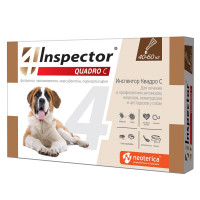 Инспектор Quadro для собак  капли 40-60кг ...