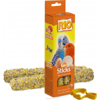 Лакомство для всех видов птиц RIO "Sticks", с яйцом и ракушечником, 2 х 40 г...