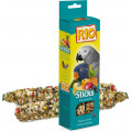 Лакомство для попугаев "RIO", палочки, с фруктами и ягодами, 75 г, 2 шт... Лакомство для попугаев "RIO", палочки, с фруктами и ягодами, 75 г, 2 шт...