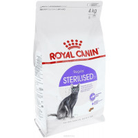 Корм сухой Royal Canin "Sterilised 37", для взрослых стерилизованных кошек, 4 кг...