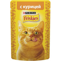 Консервы для кошек "Friskies", с курицей, 85 г