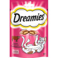 Лакомство для взрослых кошек "Dreamies", подушечки с говядиной, 30 г...