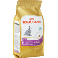 Корм сухой Royal Canin "British Shorthair Kitten", для британских короткошерстных котят в возрасте от 4 до 12 месяцев, 2 кг