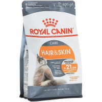 Корм сухой Royal Canin "Hair & Skin Care", для взрослых кошек с чувствительной кожей или поврежденной шерс...