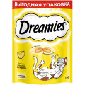 Лакомство Dreamies, для взрослых кошек, подушечки с сыром, 140 г...