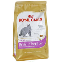 Корм сухой Royal Canin "British Shorthair Adult", для британских короткошерстных кошек старше 12 месяцев, 400 г