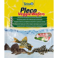 Корм Tetra "Pleco Veggie Waffers", для донных рыб, с добавлением цуккини, пластинки, 15 г...