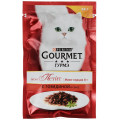 Консервы Gourmet "Mon Petit", для взрослых кошек, с говядиной, 50 г...