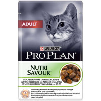 Консервы Pro Plan "Adult" для взрослых кошек, с ягненком, 85 г...