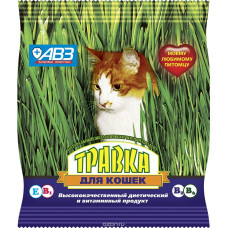 Травка для кошек (пакет) 30 г АВЗ Агроветзащита