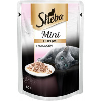 Консервы для кошек Sheba "Mini", с лососем, 50 г...