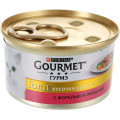 Консервы для кошек Gourmet "Gold", с форелью и овощами, 85 г...