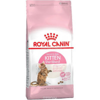 Корм сухой Royal Canin "Kitten Sterilised", для стерилизованных котят в возрасте от 6 до 12 месяцев, 400 г...