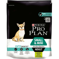 Корм сухой Pro Plan "Optidigest" для собак мелких и карликовых пород с чувствительным пищеварением, с ягненком и рисом, 700 гр