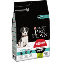 Корм сухой Pro Plan "Puppy Sensitive" для щенков с чувствительным пищеварением, с ягненком и рисом, 1,5 кг...
