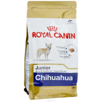 Корм сухой Royal Canin "Chihuahua Junior", для щенков породы чихуахуа в возрасте до 8 месяцев, 500 г...