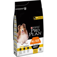 Корм сухой Pro Plan "Optiweight" для склонных к избыточному весу и стерилизованных взрослых собак всех пород, ...