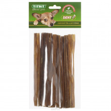 Лакомство для собак "Titbit", кишки говяжьи, длина 19 см