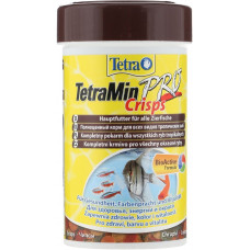 Корм сухой TetraMin Pro "Crisps" для всех видов тропических рыб, в виде чипсов, 100 мл