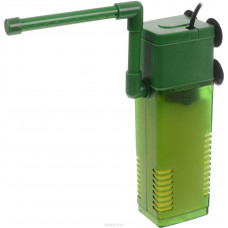 Фильтр для воды Barbus "WP- 330F", аквариумный, с регулятором и флейтой, 600 л/ч, цвет зеленый