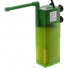 Фильтр для воды Barbus "WP- 340F", аквариумный, с регулятором и флейтой, 800 л/ч, цвет зеленый