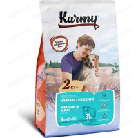Сухой корм Karmy Hypoallergenic Dog Medium & Maxi гипоаллергенный для собак средних и купных пород склонных к пищево...