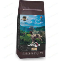 Сухой корм LANDOR Adult Dog Lamb and Rice гипоаллергенный с ягненком и рисом для взрослых собак всех пород 3кг
