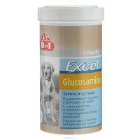 Добавка для собак 8 in 1 "Excel. Glucosamin", 110 таблеток
