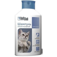 ROLF CLUB R412 Шампунь инсектоакарицидный от блох для кошек 400мл
