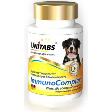 Витамины Unitabs "ImmunoComplex", для крупных собак, 100 таблеток