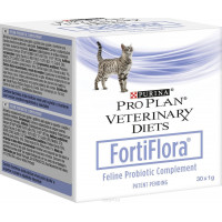 Добавка кормовая для взрослых кошек и котят Pro Plan "FortiFlora", для поддержания баланса кишечной микрофлоры...