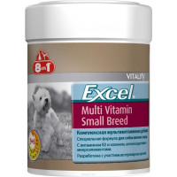 Добавка 8 in 1 "Excel. Multi Vitamin", для собак мелких пород, 70 таблеток