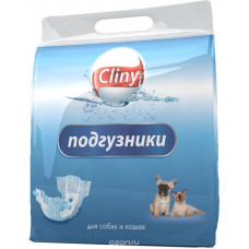 Подгузники для домашних животных "Cliny", 8 шт. Размер L