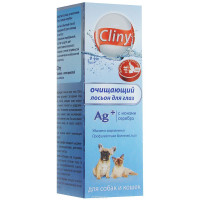 Лосьон для глаз "Cliny", для кошек и собак, очищающий, 50 мл