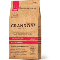 Grandorf lamb & Rice Adult Medium сухой корм для собак всех пород, ягненок с рисом - 1 кг...