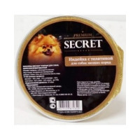 Секрет (Secret) Premium 125г с индейкой и телятиной консервы для собак мелких пород (ламистр) (71340)...