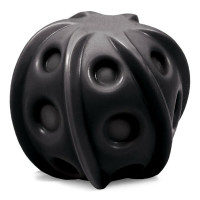 Игрушка для собак Triol "МегаМяч", 10 см, цвет черный...