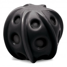 Игрушка для собак Triol "МегаМяч", 10 см, цвет черный