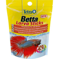 Корм для рыб Tetra Betta LarvaSticks, 350 г, 100 мл, размер 0.1см....