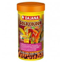 Корм сухой Dajana для декоративных рыб Gold Colour Floating chips, 250мл...