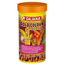 Корм сухой Dajana для декоративных рыб Gold Colour Floating chips, 250мл