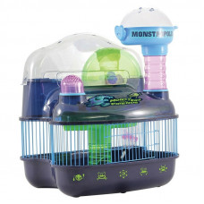 Клетка для грызунов "Monstropolis", 36х26х45 см Triol Disney, цвет фиолетовый, размер 360x260x450 мм