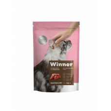 Сухой корм Winner для взрослых кошек стерелизованных говядина 78841 (190г)