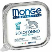 Консервы Monge Dog Monoproteico Solo для взрослых собак с Тунцом 70014168 (150г)