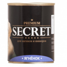 Секрет (Secret) Premium 340г ягненок консервы для щенков и юниоров (35399)