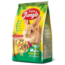 Корм для кроликов "Happy Jungle", 400 г